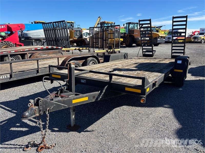 Pequea MP18 18 ft T/A Equipment Trailer Prívesy na prepravu automobilov