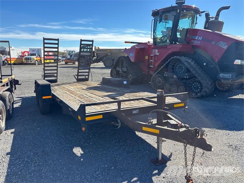 Pequea MP18 18 ft T/A Equipment Trailer Prívesy na prepravu automobilov