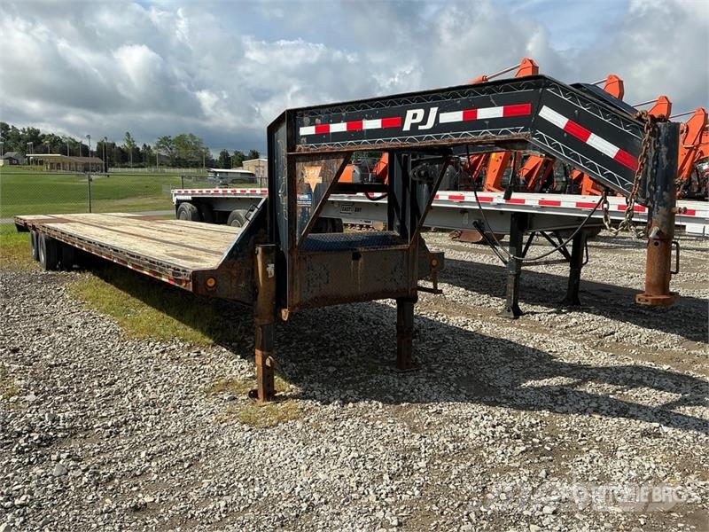 PJ Trailers Trailers 24000 lb 40 ft T/A Gooseneck Equ 차량 운반용 트레일러