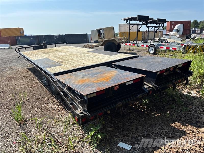 PJ Trailers Trailers F8222 22 ft T/A Equipment Traile Oprijwagen