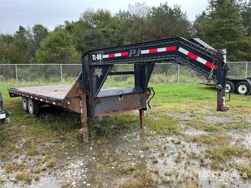 PJ Trailers Trailers FS-222 22 ft T/A Gooseneck Equip Prikolice za prevoz vozil