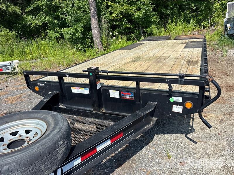 PJ Trailers Trailers F8222 22 ft T/A Equipment Traile Oprijwagen