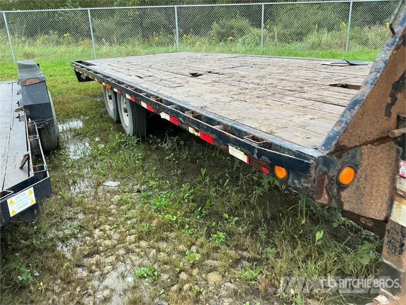 PJ Trailers Trailers FS-222 22 ft T/A Gooseneck Equip Prikolice za prevoz vozil