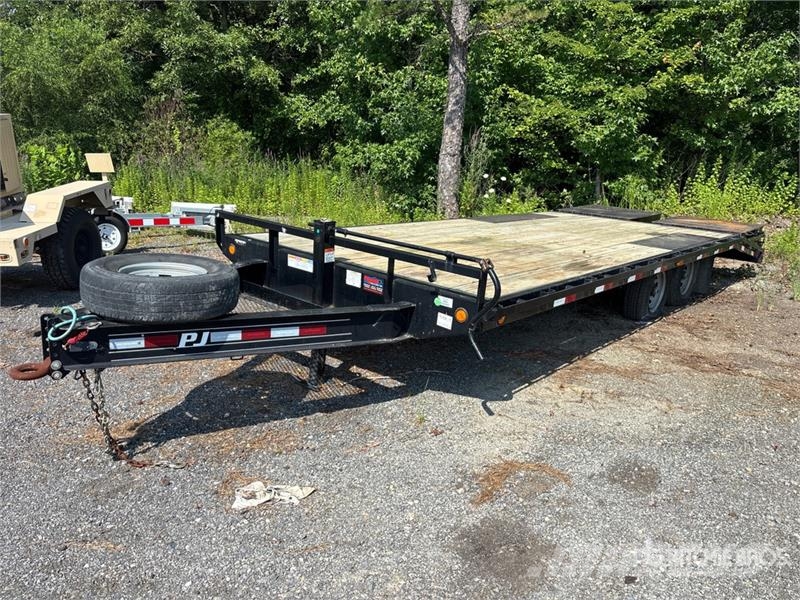 PJ Trailers Trailers F8222 22 ft T/A Equipment Traile Oprijwagen