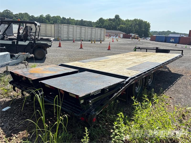 PJ Trailers Trailers F8222 22 ft T/A Equipment Traile Oprijwagen