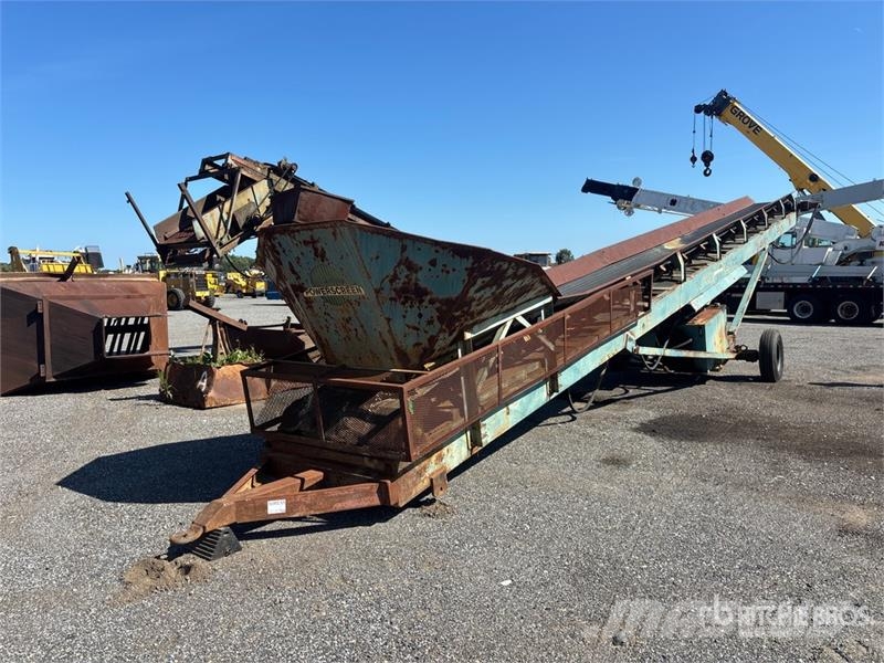 PowerScreen 32 in x 50 ft Portable Conveyor Muu