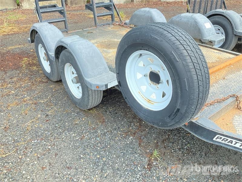  Pratt CP0510 10 ft T/A Equipment Trailer Prikolice za prevoz vozil