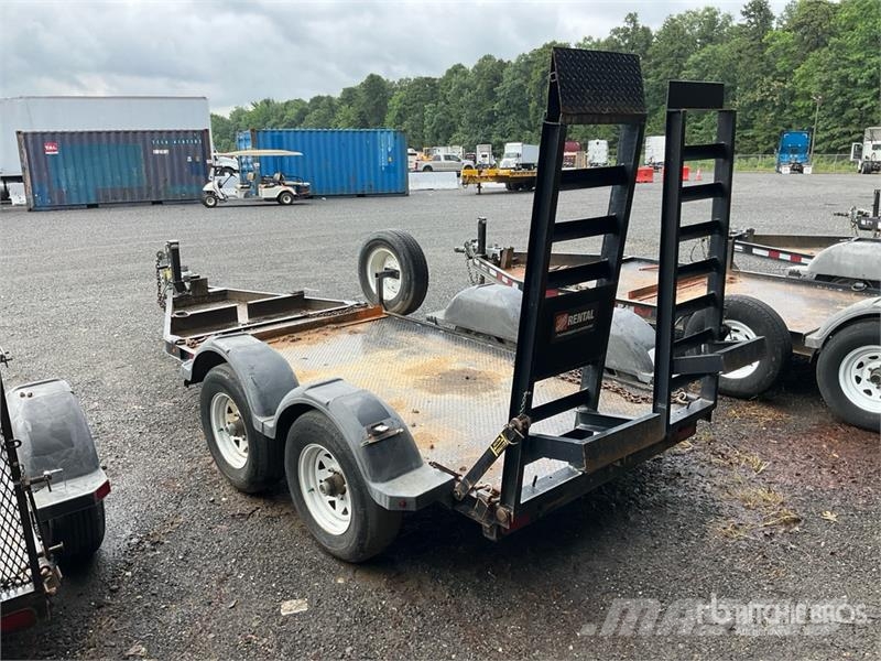  Pratt CP0510 10 ft T/A Equipment Trailer Prikolice za prevoz vozil