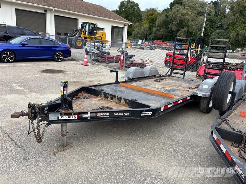 Pratt CP0614 9640 lb 14 ft T/A Equipment Trailer 車両運搬用トレーラー