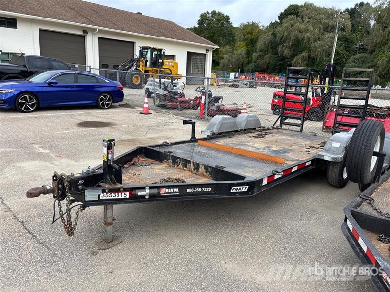 Pratt CP0614 9640 lb 14 ft T/A Equipment Trailer 車両運搬用トレーラー