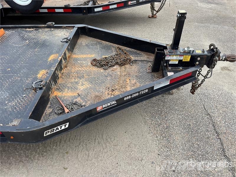 Pratt CP0614 9640 lb 14 ft T/A Equipment Trailer 車両運搬用トレーラー
