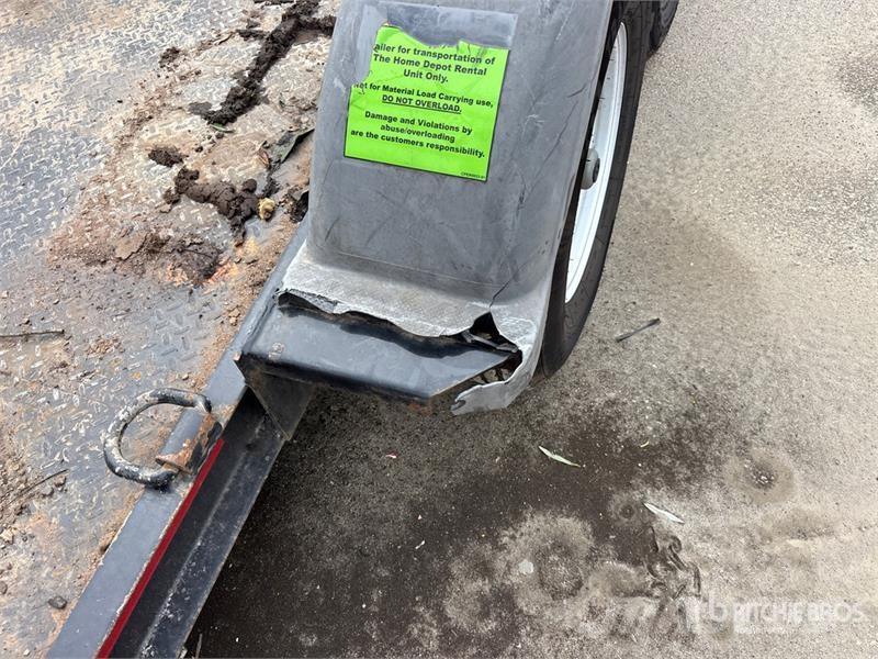 Pratt CP0614 9640 lb 14 ft T/A Equipment Trailer 車両運搬用トレーラー
