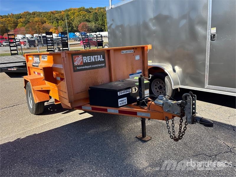  Pratt EZD08641 8 ft S/A Dump Utility Trailer Самоскиди