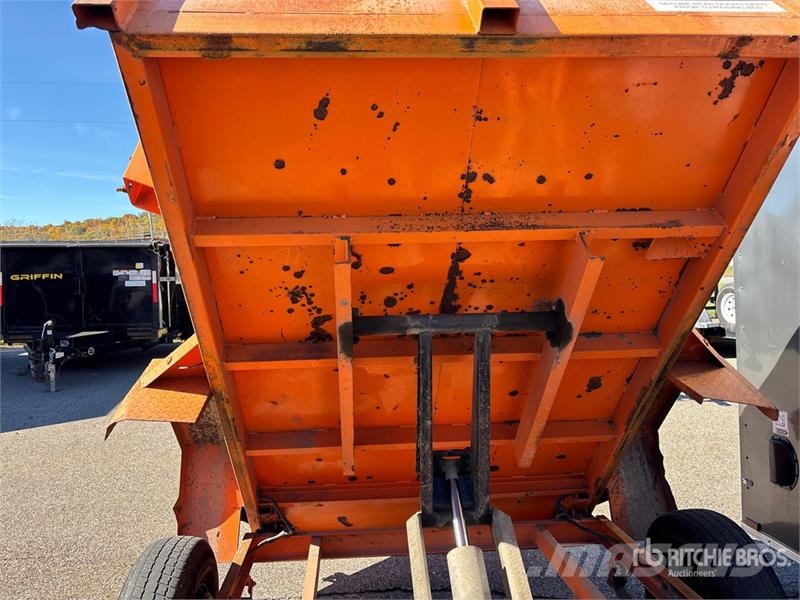  Pratt EZD08641 8 ft S/A Dump Utility Trailer Самоскиди