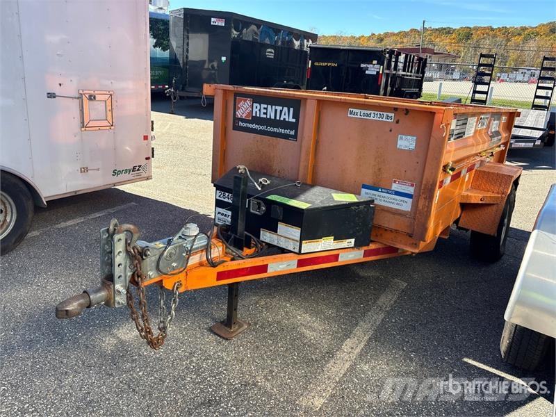  Pratt EZD08641 8 ft S/A Dump Utility Trailer Самоскиди