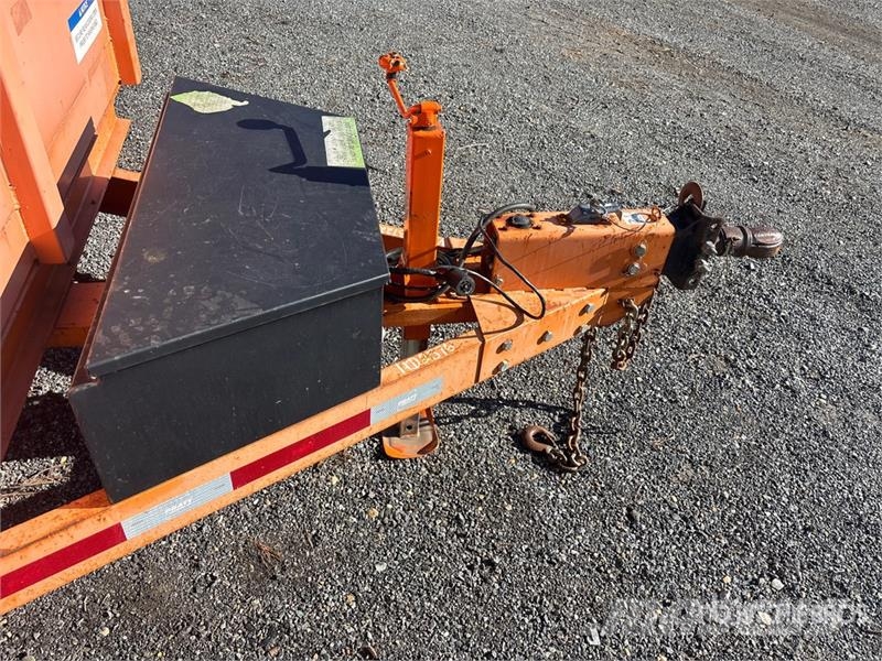  Pratt EZD11762 10 ft T/A Dump Utility Trailer Самоскиди