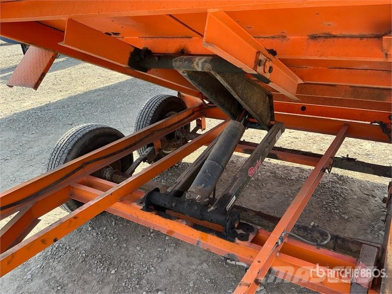 Pratt EZD11762 10 ft T/A Dump Utility Trailer Remorque benne