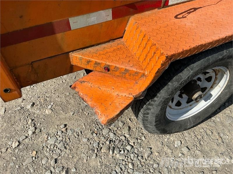 Pratt EZD11762 10 ft T/A Dump Utility Trailer Remorque benne