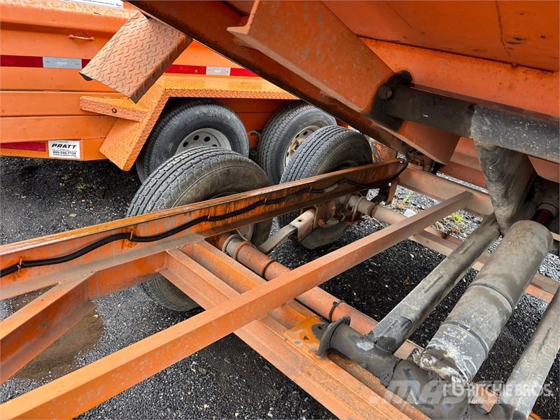  Pratt EZD11762 10 ft T/A Dump Utility Trailer Самоскиди