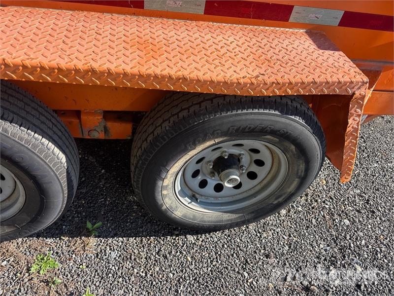  Pratt EZD11762 10 ft T/A Dump Utility Trailer Самоскиди