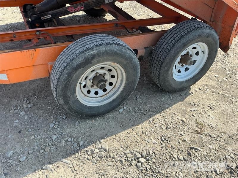 Pratt EZD11762 10 ft T/A Dump Utility Trailer Remorque benne