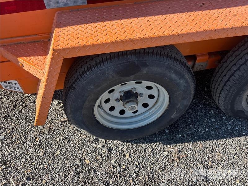  Pratt EZD11762 10 ft T/A Dump Utility Trailer Самоскиди