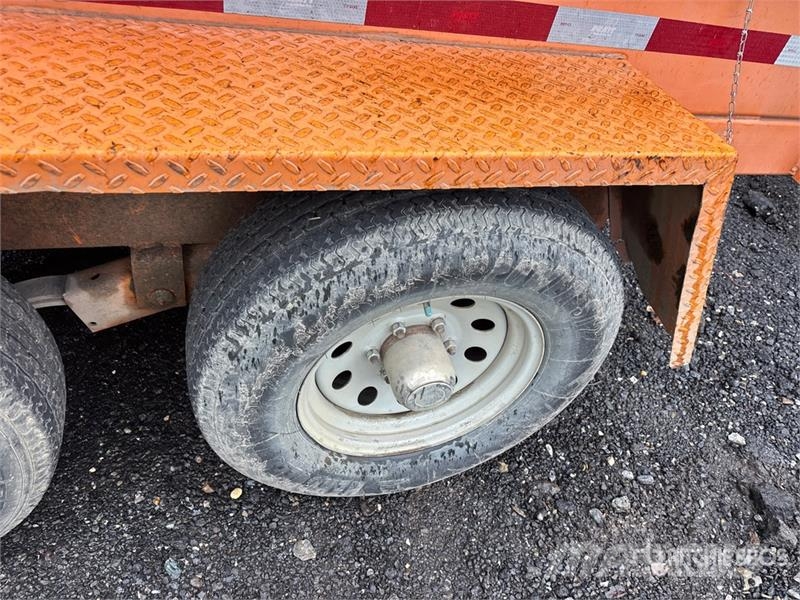  Pratt EZD11762 10 ft T/A Dump Utility Trailer Самоскиди
