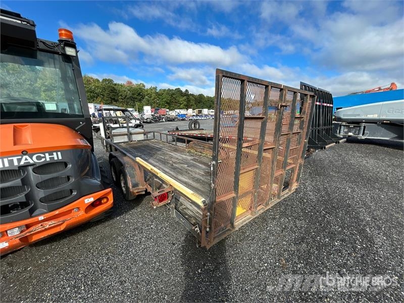 Premier 20 ft T/A Equipment Trailer Remorque porte engin