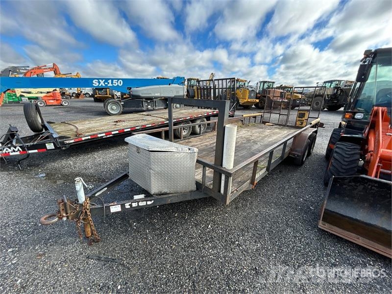 Premier 20 ft T/A Equipment Trailer Remorque porte engin