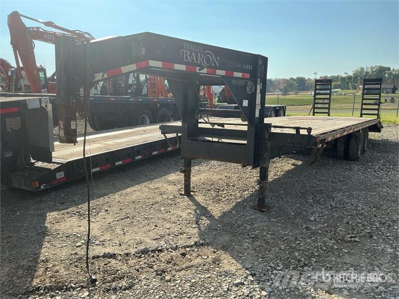  Quality Trailers Gooseneck Equipment Trailer مقطورات مركبات نقل