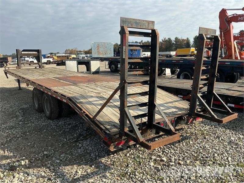  Quality Trailers Gooseneck Equipment Trailer مقطورات مركبات نقل