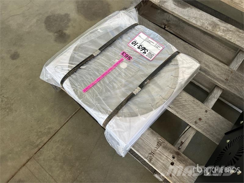 Quantity of (10) 14 in Premium Diamond Blades (Unu Other components