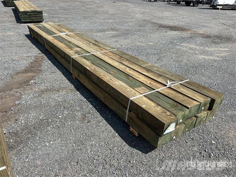 Quantity of (10) 6 in x 8 in x 20 ft Marine Grade Other components
