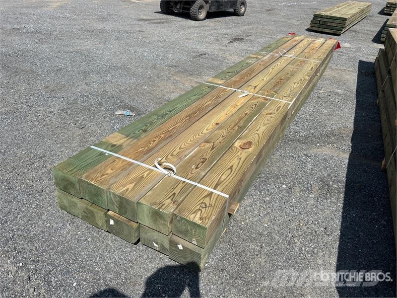 Quantity of (10) 6 in x 8 in x 20 ft Marine Grade Other components
