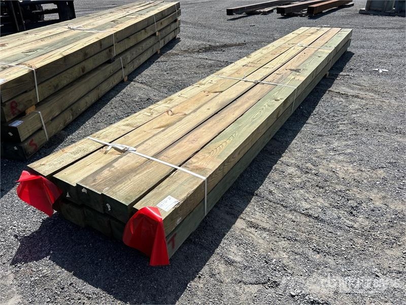 Quantity of (10) 6 in x 8 in x 20 ft Marine Grade Other components