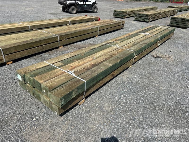 Quantity of (10) 6 in x 8 in x 20 ft Marine Grade Other components