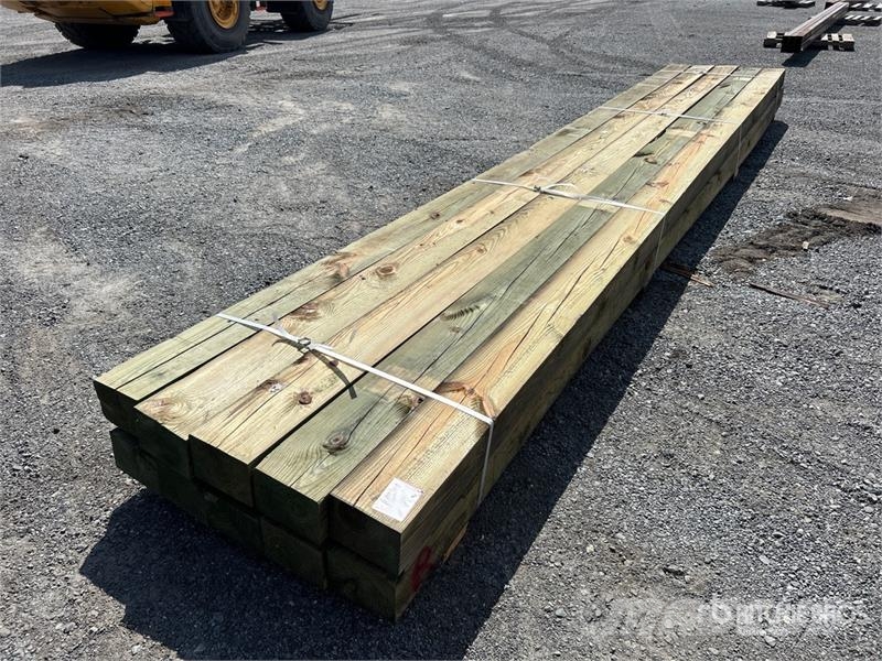 Quantity of (10) 6 in x 8 in x 20 ft Marine Grade Other components