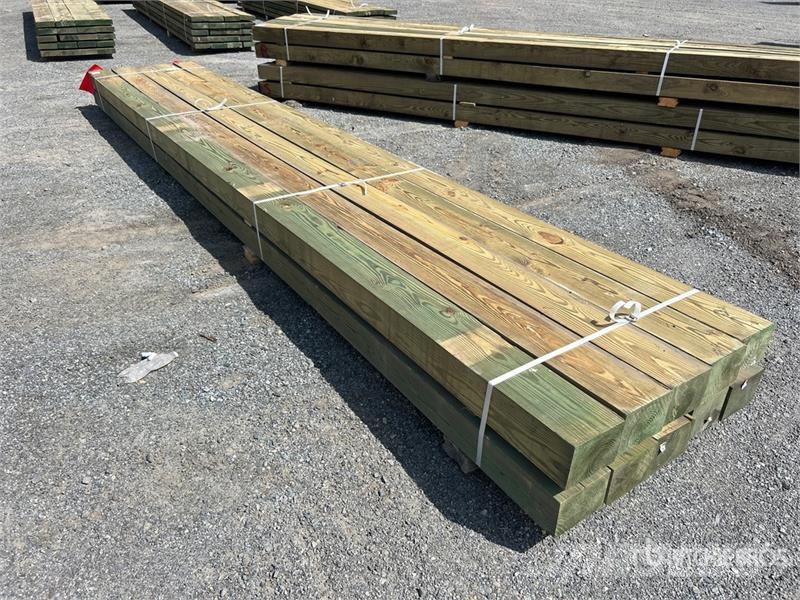 Quantity of (10) 6 in x 8 in x 20 ft Marine Grade Other components