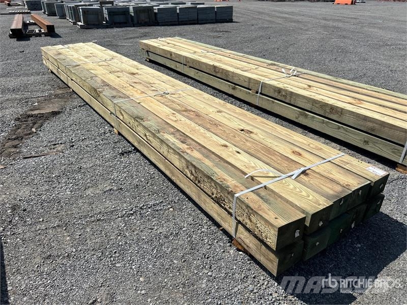 Quantity of (10) 6 in x 8 in x 20 ft Marine Grade Other components