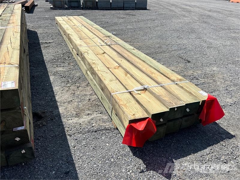 Quantity of (10) 6 in x 8 in x 20 ft Marine Grade Other components