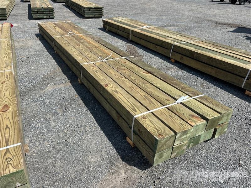 Quantity of (10) 6 in x 8 in x 20 ft Marine Grade Other components