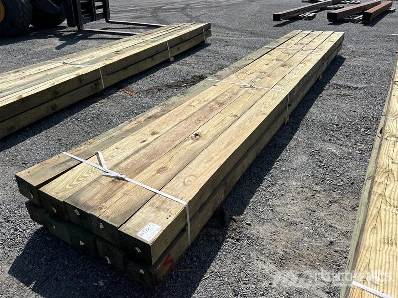 Quantity of (10) 6 in x 8 in x 20 ft Marine Grade Other components