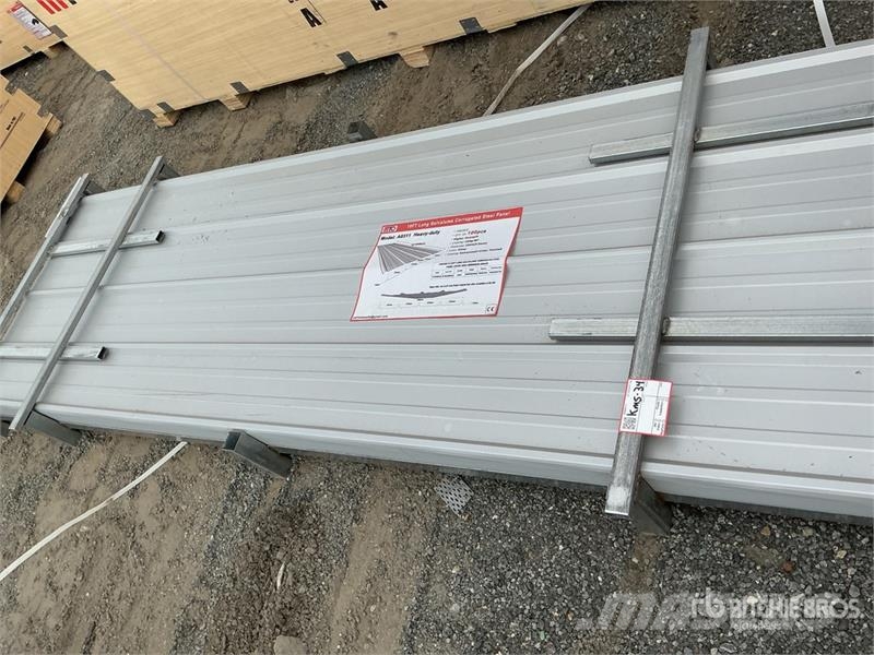Quantity of (100) MTO A0311 Galvalume Corrugated 기타 부품
