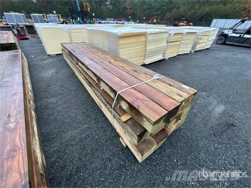 Quantity of (12) 10in x 8in x 16ft Lumber Drugi deli