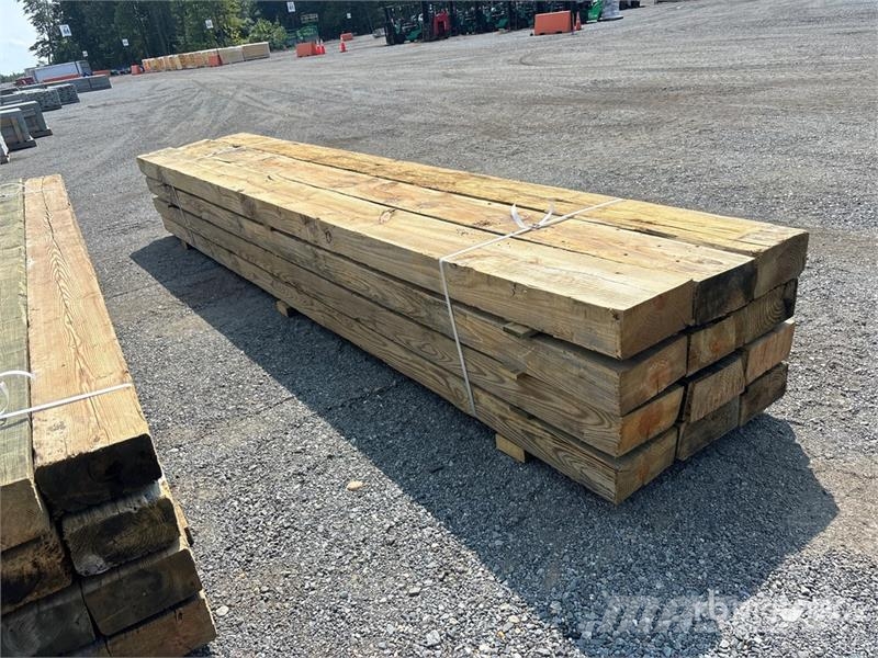 Quantity of (12) 6 in x 12 in x 16 ft Surplus Pres Other components