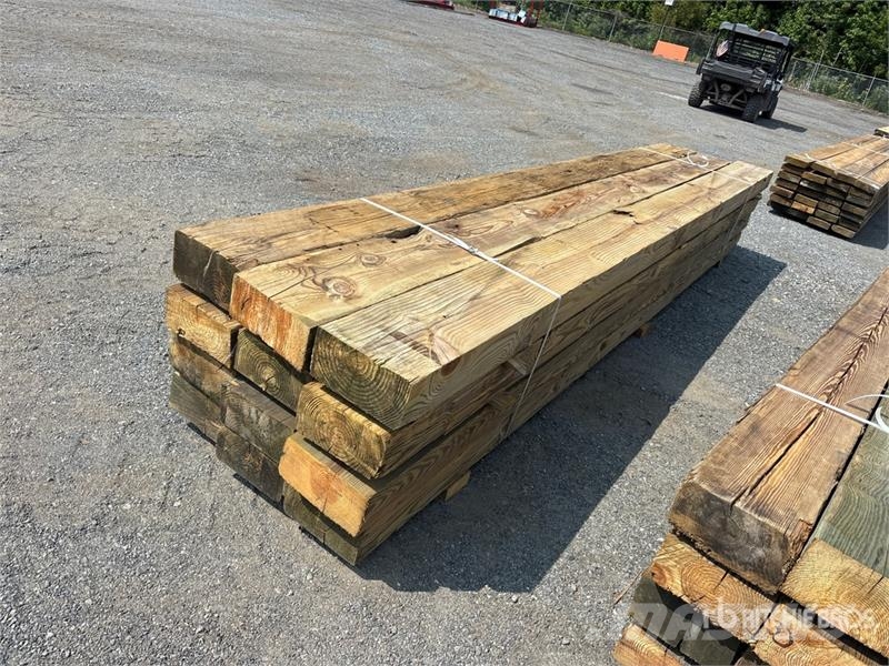 Quantity of (12) 6 in x 12 in x 16 ft Surplus Pres Other components