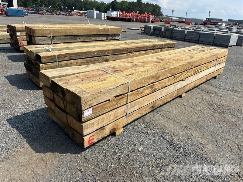 Quantity of (12) 6 in x 12 in x 16 ft Surplus Pres Other components
