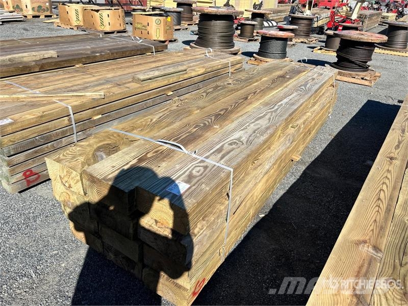  Quantity of (12) 6 x 12 x 12 ft Pressure Treated L مكونات أخرى
