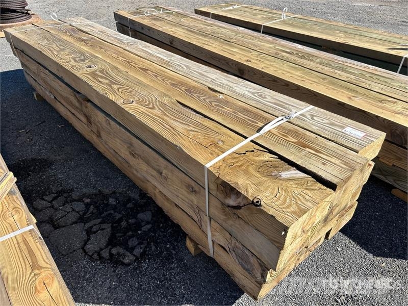  Quantity of (12) 6 x 12 x 12 ft Pressure Treated L مكونات أخرى