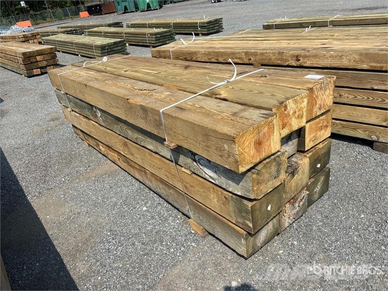 Quantity of (12) 8 in x 12 in x 10 ft Surplus Pres Other components